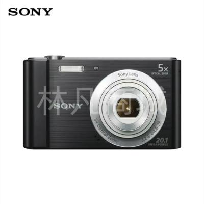 SONY 索尼 DSC-W800 便携相机/照相机/卡片机 高清摄像家用拍照 W800-黑色