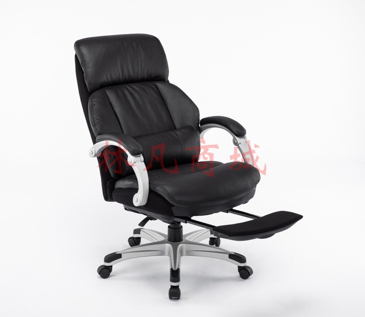 永艺 人体工学座椅 会议椅 转椅 午休真皮椅CS-2066E（黑色真皮）（不含安装费）