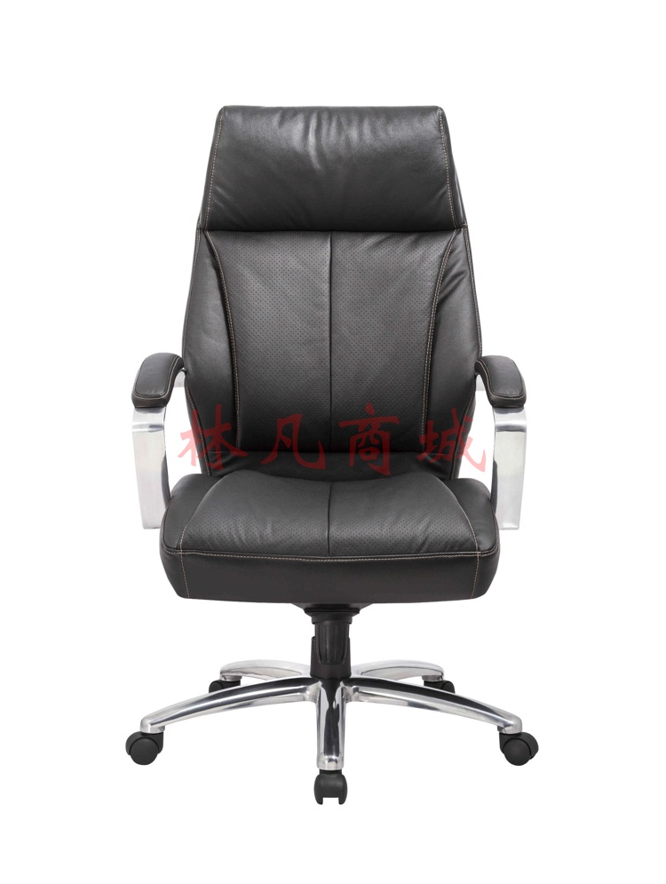永艺 人体工学座椅 会议椅 转椅 CS-6031E（高性价比、真皮打孔牛皮、铝合金扶手和脚）（不含安装费）