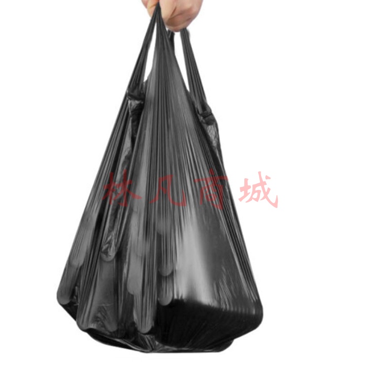 工业加厚背心式垃圾袋 一次性手提式垃圾袋塑料袋