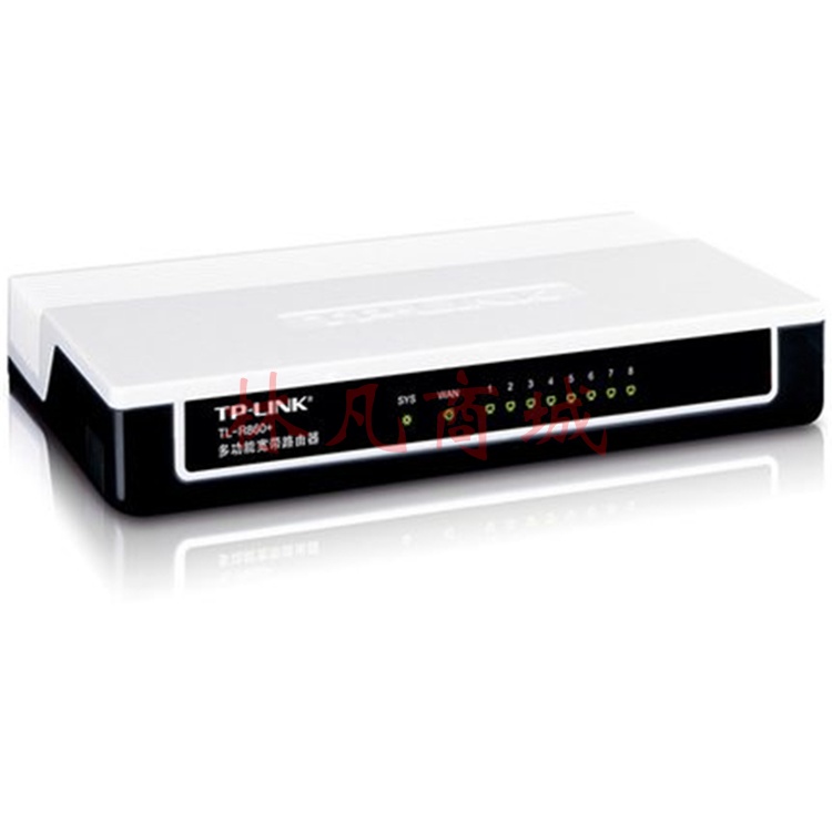 TP-LINK TL-R860+ 8口多功能宽带有线路由器