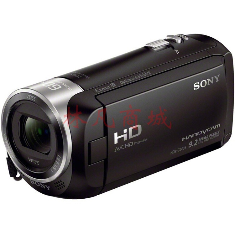 索尼（SONY） HDR-CX405 高清数码摄像机 光学防抖 30倍光学变焦 蔡司镜头 索尼CX405 (256G三脚架电池套装）