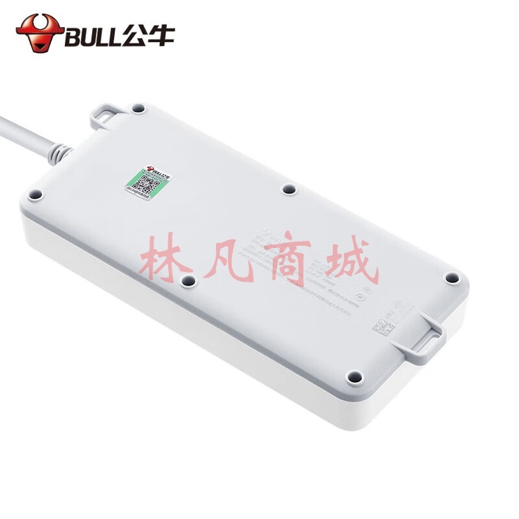 公牛（BULL）GN-B15D 大功率空调插板16A插线板 16A 3米