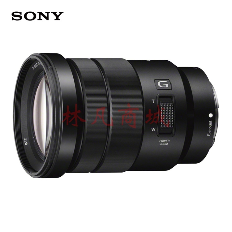 索尼（SONY）E PZ 18-105mm F4 G OSS APS-C画幅标准变焦微单相机G镜头