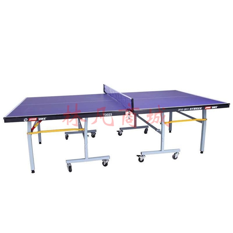 DHS红双喜乒乓球台T2023室内标准家用健身训练专业比赛可移动折叠乒乓球桌带轮