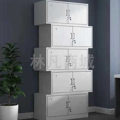 档案柜 办公室资料柜带锁铁制储物柜收纳 中二文件柜 1.0mm