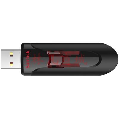 闪迪（SanDisk）16GB USB3.0 U盘 CZ600酷悠 黑色 USB3.0入门优选 时尚办公必备