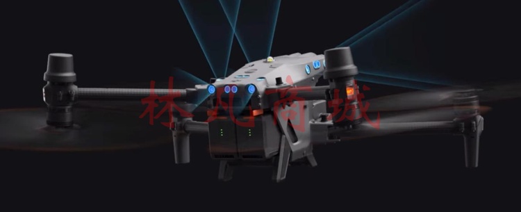 DJI 大疆无人机 M30T飞行器 行业无忧旗舰版（M30T）中国版 大疆制图测绘离线版软件 电池6组合套装