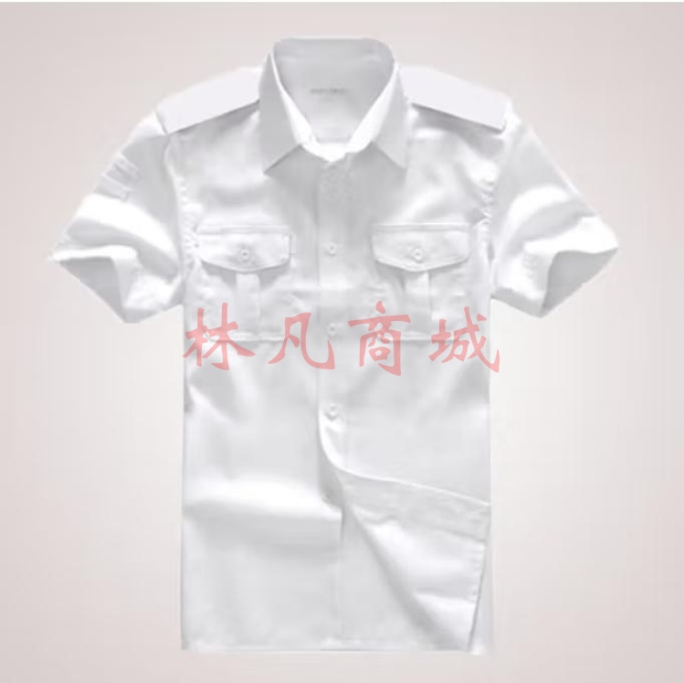 白色短袖衬衫 女款165