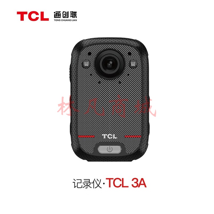 TCL 通创联记录仪 TCL3A 一键摄录4K像素超长续航 黑色 32G