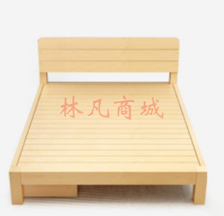 国产 1200mm*2000mm*400mm 实木床 单人床简易床