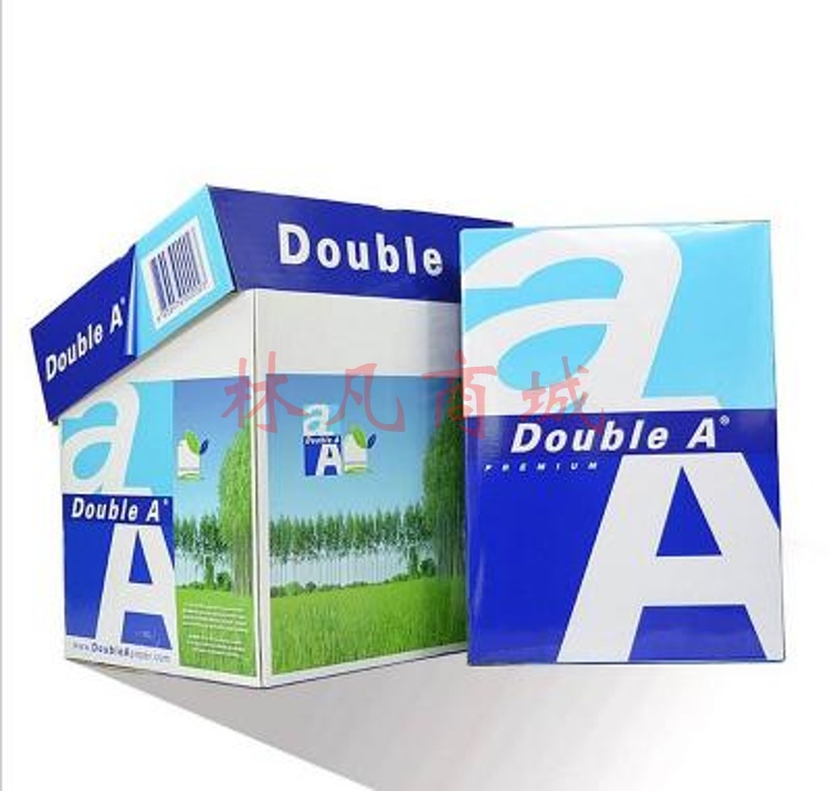 Double A复印纸 A4 70g 5包/箱 500张/包