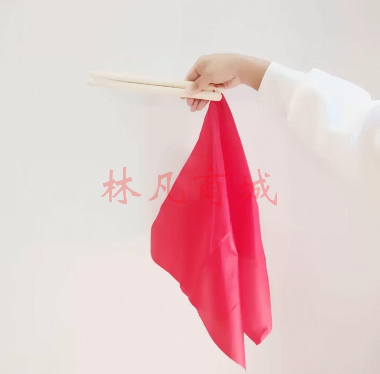 腰鼓鼓槌 25cm鼓槌+37*37红绸