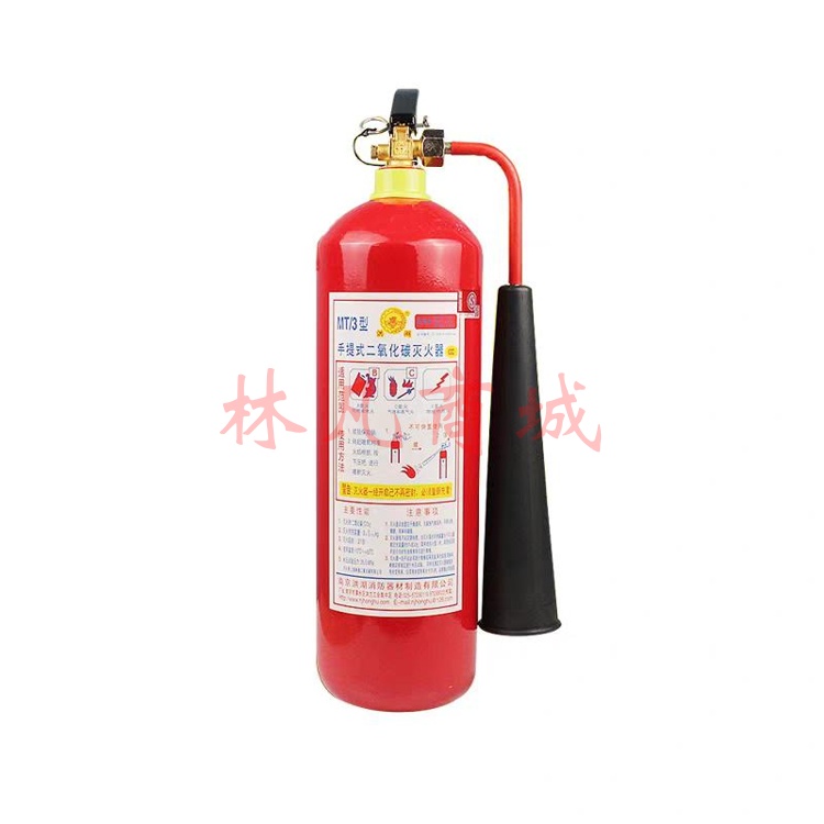 手提式二氧化碳3公斤灭火器