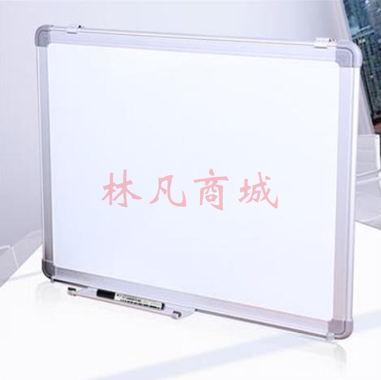 AUCS白板写字板50*70cm 磁性办公会议室家用白班挂式小白板黑板J5070L