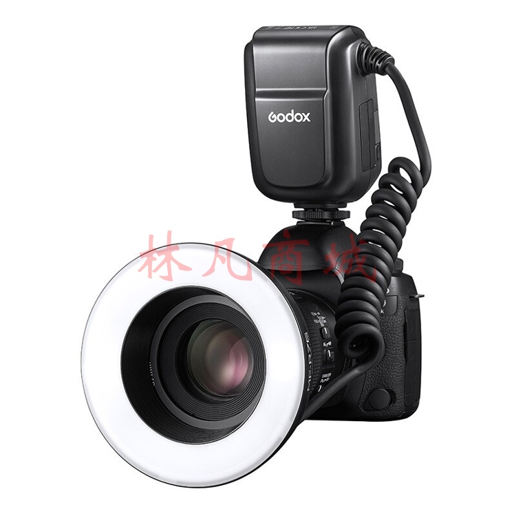 神牛（Godox） 微距环形灯LED摄影灯MF-R76影棚拍摄相机补光灯