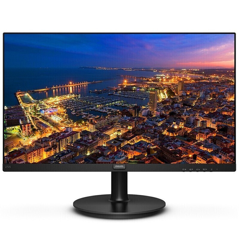 飞利浦 电脑显示器 27英寸IPS高清屏 101%sRGB广色域 防眩光不闪屏