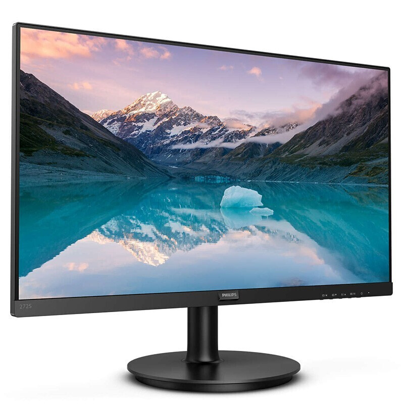 飞利浦 电脑显示器 27英寸IPS高清屏 101%sRGB广色域 防眩光不闪屏