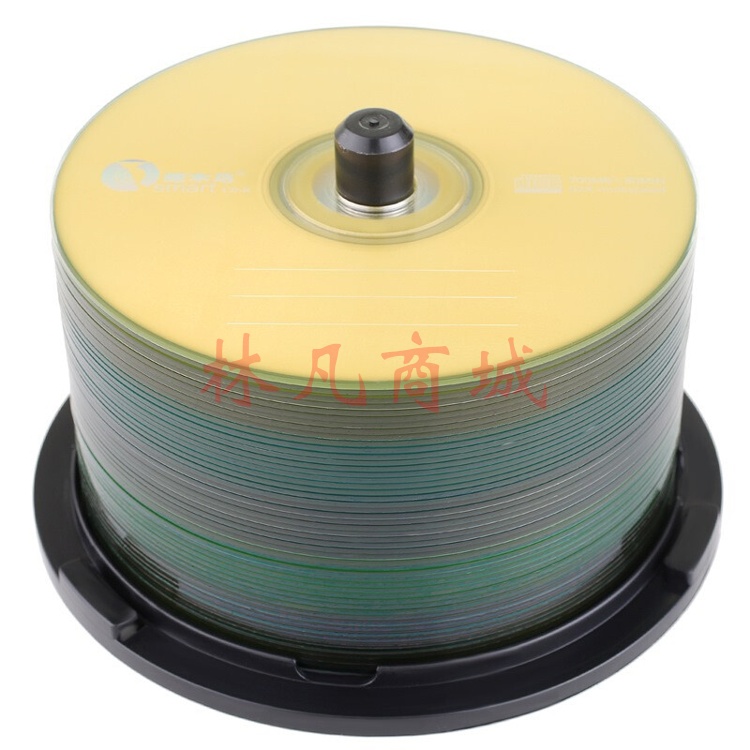 啄木鸟 光盘 CD-R 五彩系列 52X 700M 80min 50片/桶