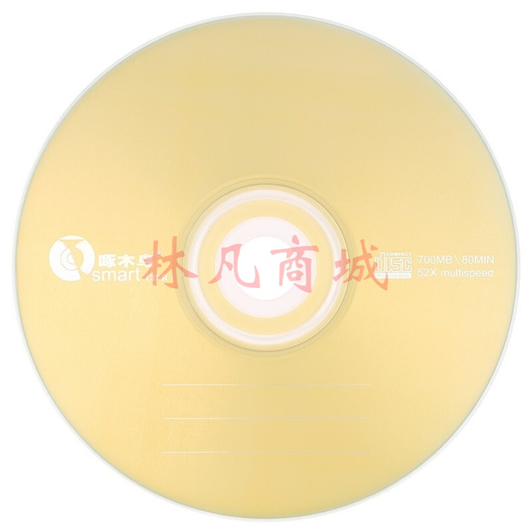啄木鸟 光盘 CD-R 五彩系列 52X 700M 80min 50片/桶
