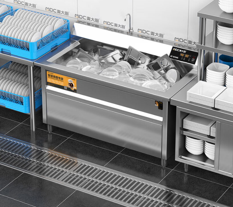 麦大厨 洗碗机 MDC-XXB1-CSB-K10D 商用洗碗机超声波清洗机全自动 单池1.0米（不含运费）